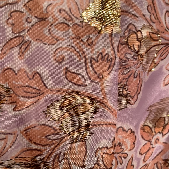 Clipped Jacquard Ruffle Mini Dress - Picture 6 of 9